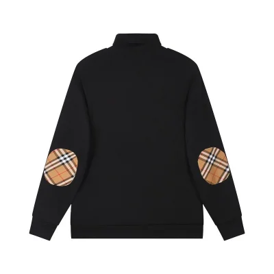 Свитер Burberry With Patch On The Elbows "Black" фото № 2