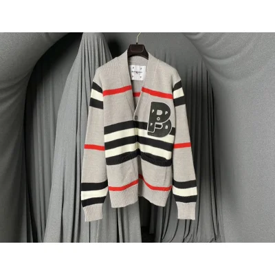 Кардиган Burberry With Big Logo Brand "Gray" фото № 7