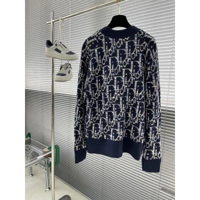 Кардиган Christian Dior Many Logos Dior "Blue" фото № 3 Кардиган Christian Dior Many Logos Dior "Blue" фото № 3