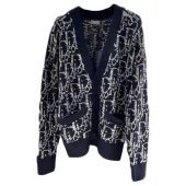 Кардиган Christian Dior Many Logos Dior "Blue"