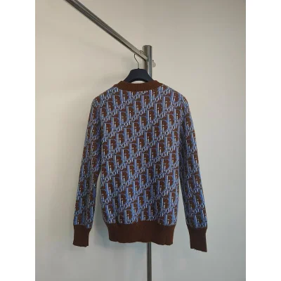 Свитер Christian Dior Many Logotypes Allsides Print "Red" фото № 3