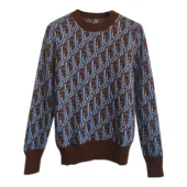 Свитер Christian Dior Many Logotypes Allsides Print "Red"