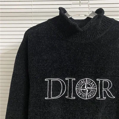 Свитер Christian Dior White Compass Stone Island "Purple" фото № 4
