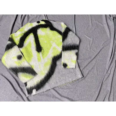 Джемпер Givenchy Logo Brand "White/Green" фото № 5 Джемпер Givenchy Logo Brand "White/Green" фото № 5