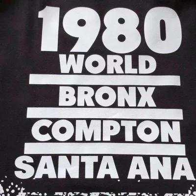 Свитшот Stussy Sleeves Decorated By Inscription World Tour "Black" фото № 7