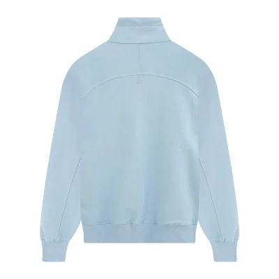 Свитшот Amiri Solid Color With Lock And Logo "Blue" фото № 2