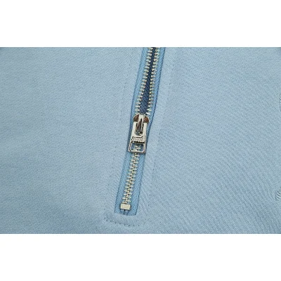 Свитшот Amiri Solid Color With Lock And Logo "Blue" фото № 4
