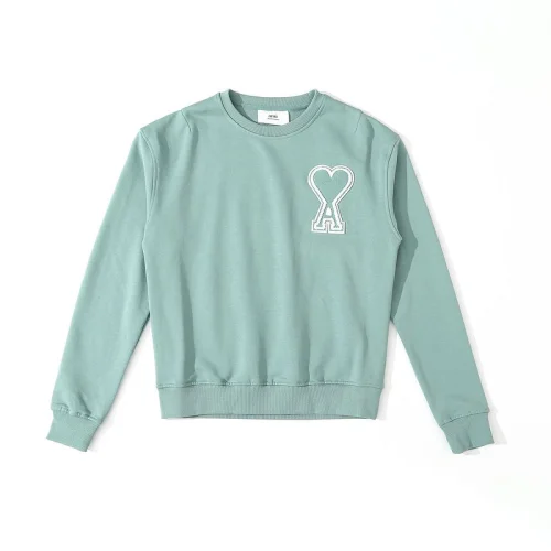 Свитшот Amiri Embroidered Logo "Mint"