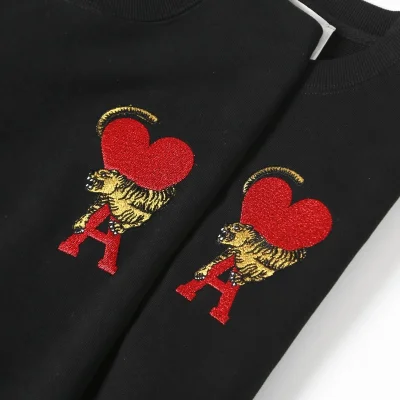 Свитшот Amiri Heart Guard "Black" фото № 5