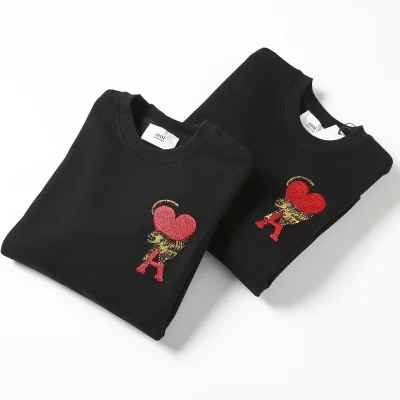 Свитшот Amiri Heart Guard "Black" фото № 6