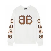 Свитшот Balenciaga Rusty Logo "White"