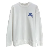 Свитшот Burberry Frontside Print Blue Warrior On The Horse "White"