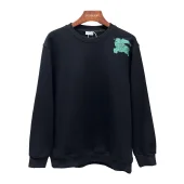 Свитшот Burberry Frontside Print Yellow Warrior And Horse Logo "Black"