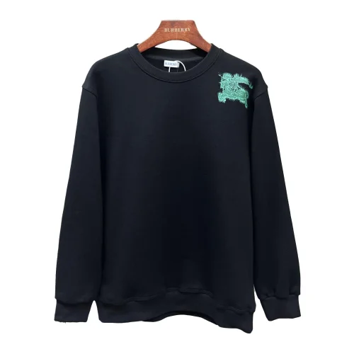 Свитшот Burberry Frontside Print Yellow Warrior And Horse Logo "Black"