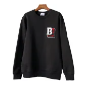 Свитшот Burberry Frontside 3D Letter B On The Rectangle "Black"