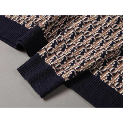 Свитшот Christian Dior Print Many Blue Logotypes Dior "Blue" фото № 5