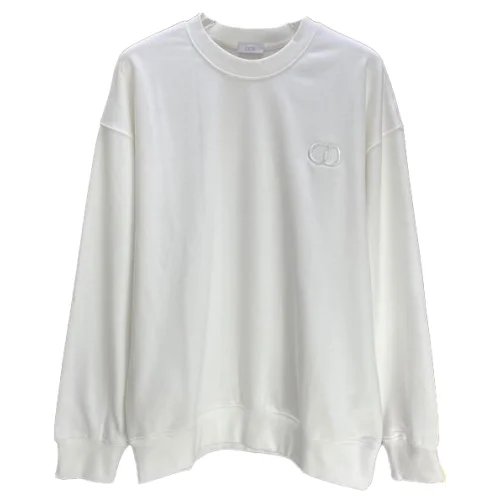 Свитшот Christian Dior CD Frontside Print "White"