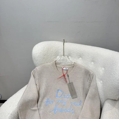 Свитшот Christian Dior Frontside Dior For My Real Friends "Beige" фото № 2