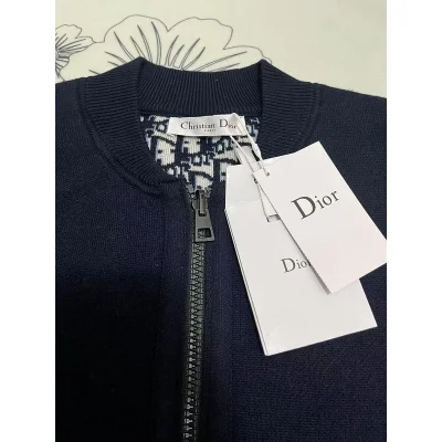 Свитшот Christian Dior Logo Dior "Blue" фото № 3