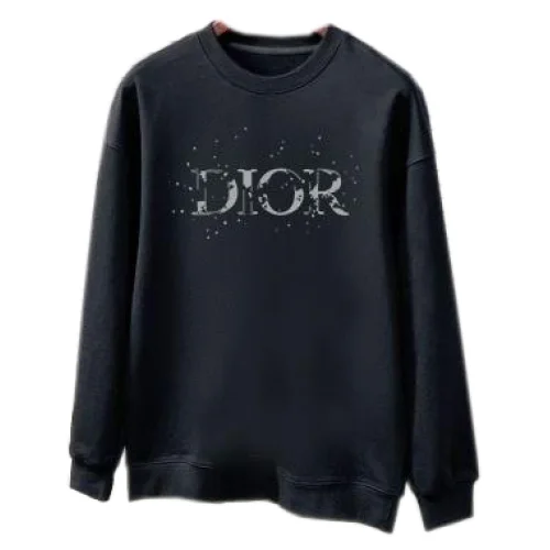 Свитшот Christian Dior Frontside Logo Gray Spots "Black"