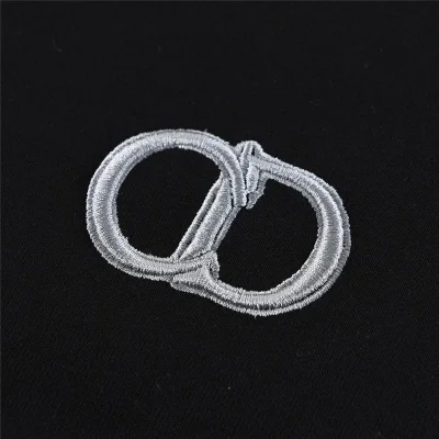 Свитшот Christian Dior Gray Logo CD Two Halves "Black" фото № 5