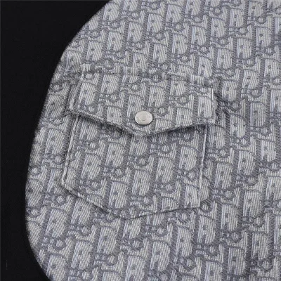 Свитшот Christian Dior Gray Logo CD Two Halves "Black" фото № 4