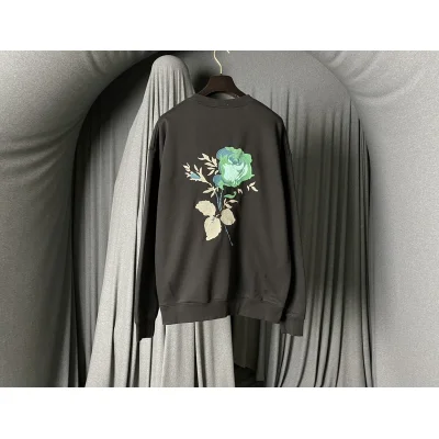 Свитшот Dior Rose With Thorns "Black" фото № 3