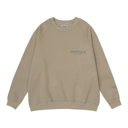 Свитшот Fear Of God Reflective Logo "Brown"