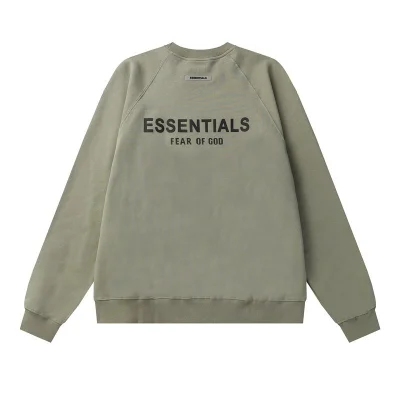 Свитшот Fear Of God Essentials - Cotton With Logo "Khaki" фото № 3