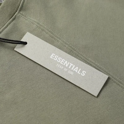 Свитшот Fear Of God Essentials - Cotton With Logo "Khaki" фото № 5
