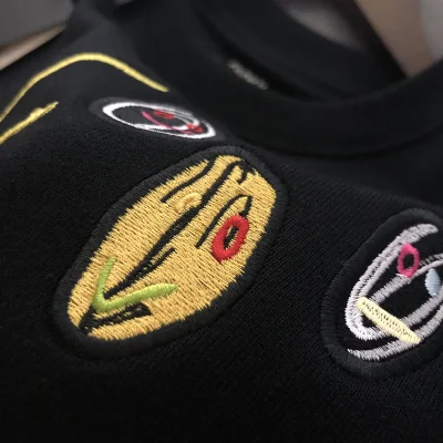 Худи Fendi With A Logo And Emblems Of Emotions "Black" фото № 6 Худи Fendi With A Logo And Emblems Of Emotions "Black" фото № 6