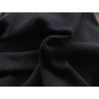 Свитшот Lacoste Plain With Small Front Logo "Black" фото № 4