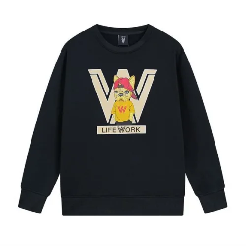 Свитшот Life Work Cool Dog "Black"