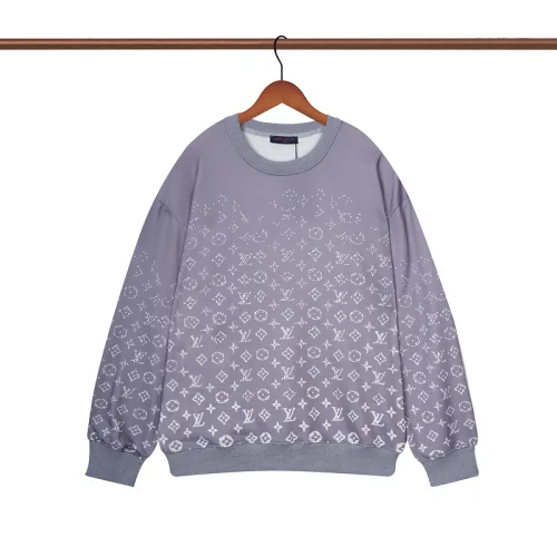 Свитшот Louis Vuitton Brand Badges "Lilac"