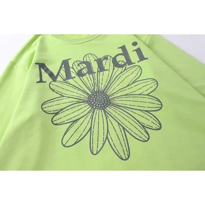 Свитшот Mardi Mercredi Chamomile "Green" фото № 2