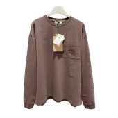 Свитшот Miu Miu Frontside Purple Logo On The Pocket Miu Miu "Purple"