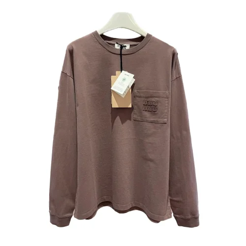 Свитшот Miu Miu Frontside Purple Logo On The Pocket Miu Miu "Purple"