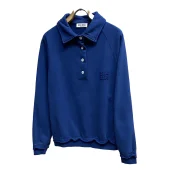 Свитшот Miu Miu Dark Blue Frontside Logotype "Blue"