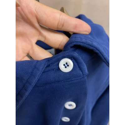 Свитшот Miu Miu Dark Blue Frontside Logotype "Blue" фото № 5