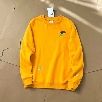 Свитшот Nike With Brand Logos "Yellow" фото № 2
