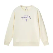 Свитшот Noah With Text Logo And Cross "Cream/Violet"