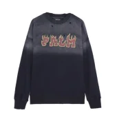 Свитшот Palm Angels Burning In The Fire "Black/Gray"