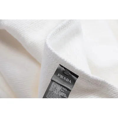Свитшот Prada With The Icon In The Center "White" фото № 7