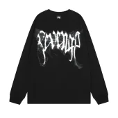 Лонгслив Revenge Smoking Skeleton "Black"