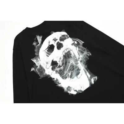 Лонгслив Revenge Smoking Skeleton "Black" фото № 4