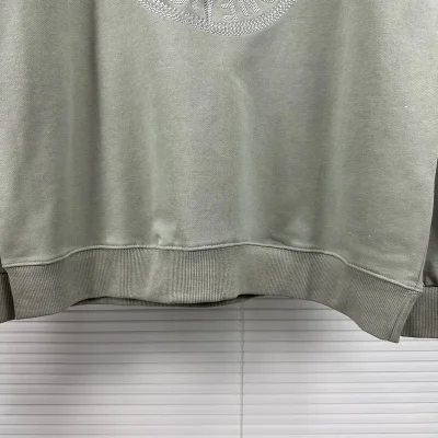 Свитшот Stone Island With An Embroidered Large Logo "Gray" фото № 5 Свитшот Stone Island With An Embroidered Large Logo "Gray" фото № 5