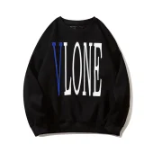 Свитшот Vlone With A Large Logo "Black/Blue"