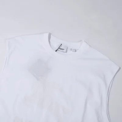 Майка Burberry With Logo Brand "White" фото № 7