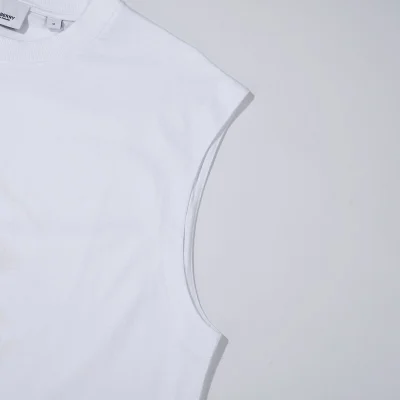 Майка Burberry With Logo Brand "White" фото № 6