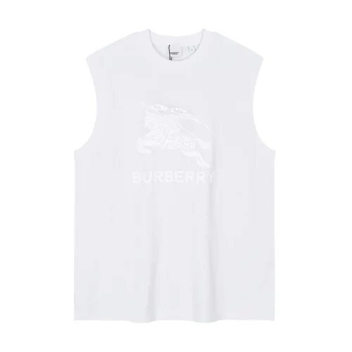 Майка Burberry With Logo Brand "White"